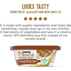 Purina Beneful Prepared Meals Roasted Chicken Recipe With Brown Rice, Carrots & Spinach Wet Dog Food -Blue Buffalo || ROYAL CANIN || Wellness Sales 100171 PT6. AC SS1800 V1700158104