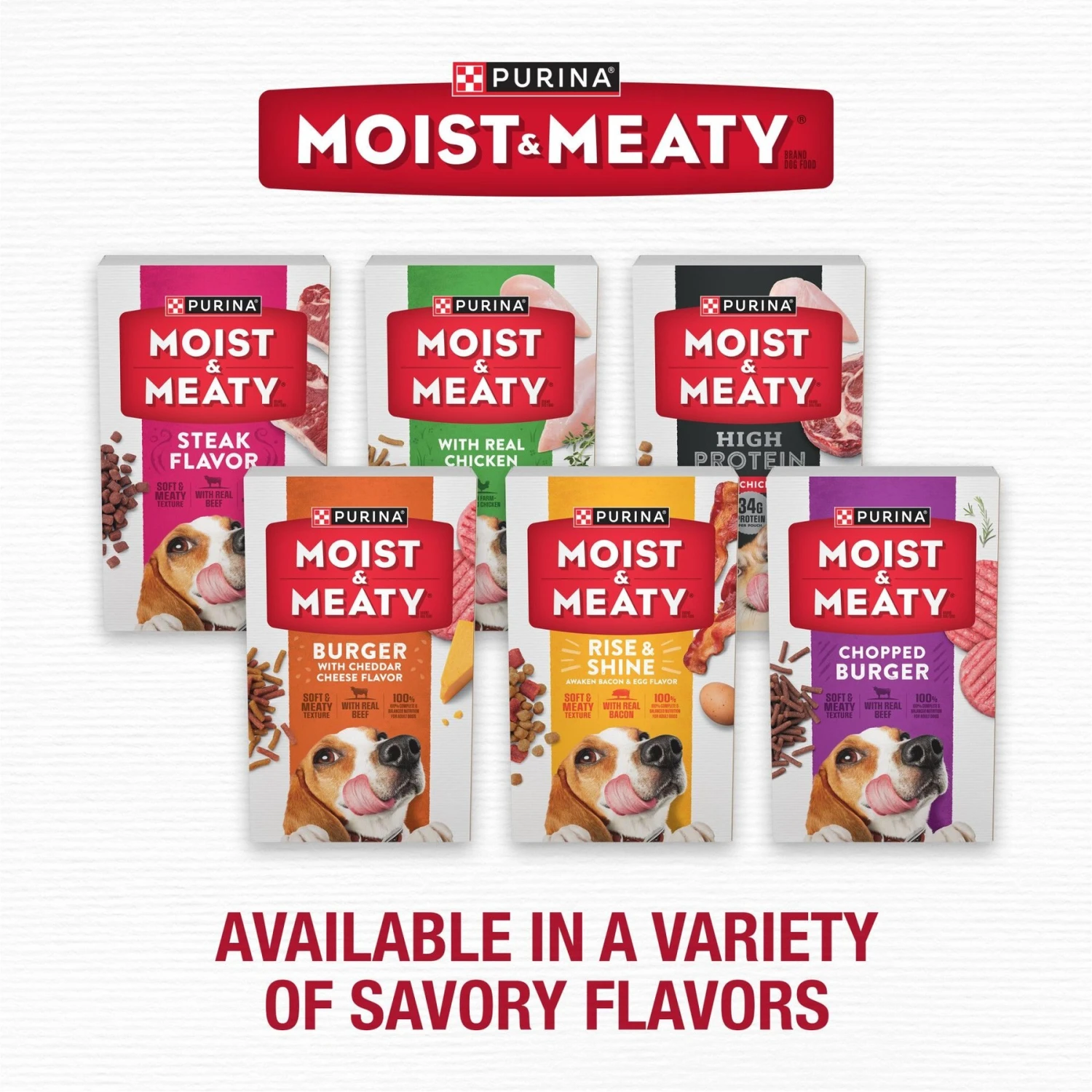 Moist & Meaty Chopped Burger Dry Dog Food 9 Moist & Meaty Chopped Burger Dry Dog Food - Image 7