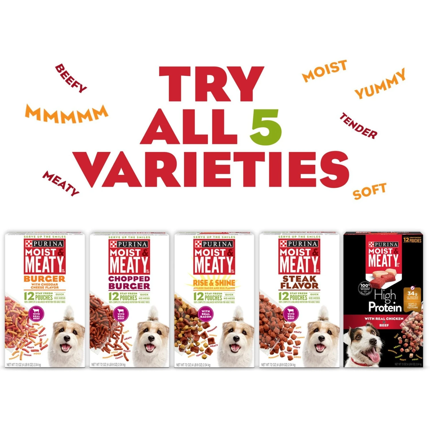 Moist & Meaty Chopped Burger Dry Dog Food 11 Moist & Meaty Chopped Burger Dry Dog Food - Image 9