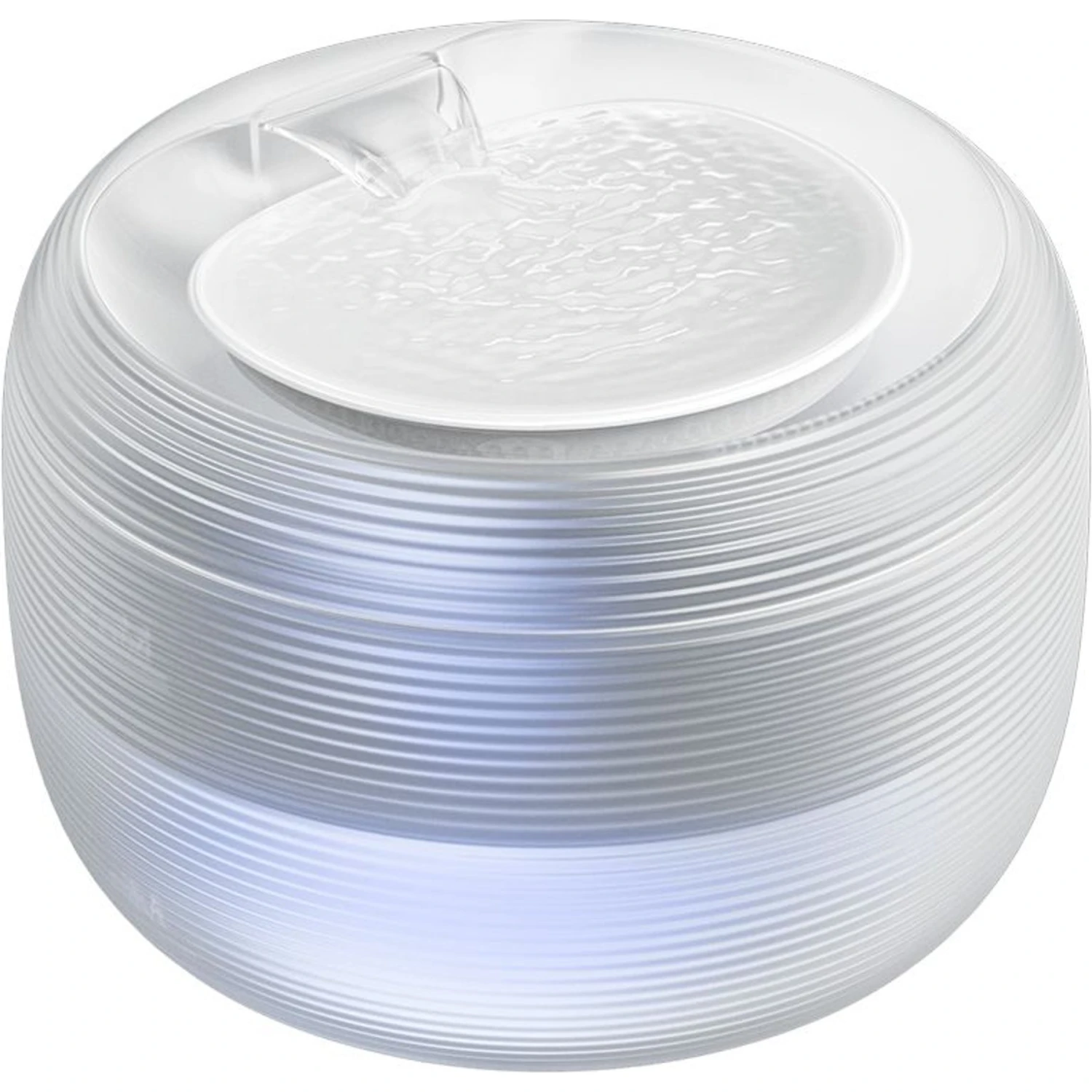 GroovyPets 2.5-L Translucent Pet Drinking Water Fountain Waterer For Cats & Dogs 3 GroovyPets 2.5-L Translucent Pet Drinking Water Fountain Waterer For Cats & Dogs