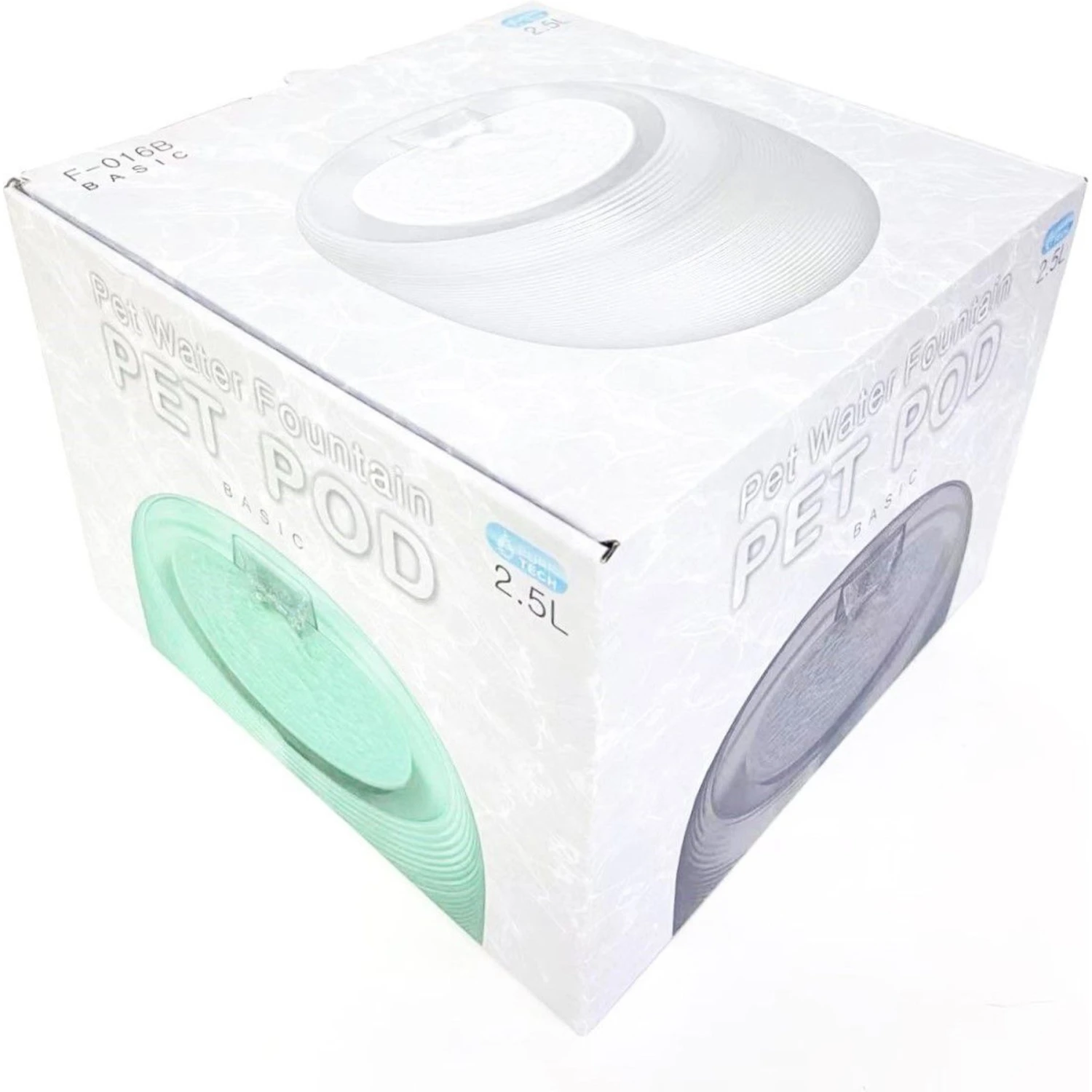 GroovyPets 2.5-L Translucent Pet Drinking Water Fountain Waterer For Cats & Dogs 11 GroovyPets 2.5-L Translucent Pet Drinking Water Fountain Waterer For Cats & Dogs - Image 9