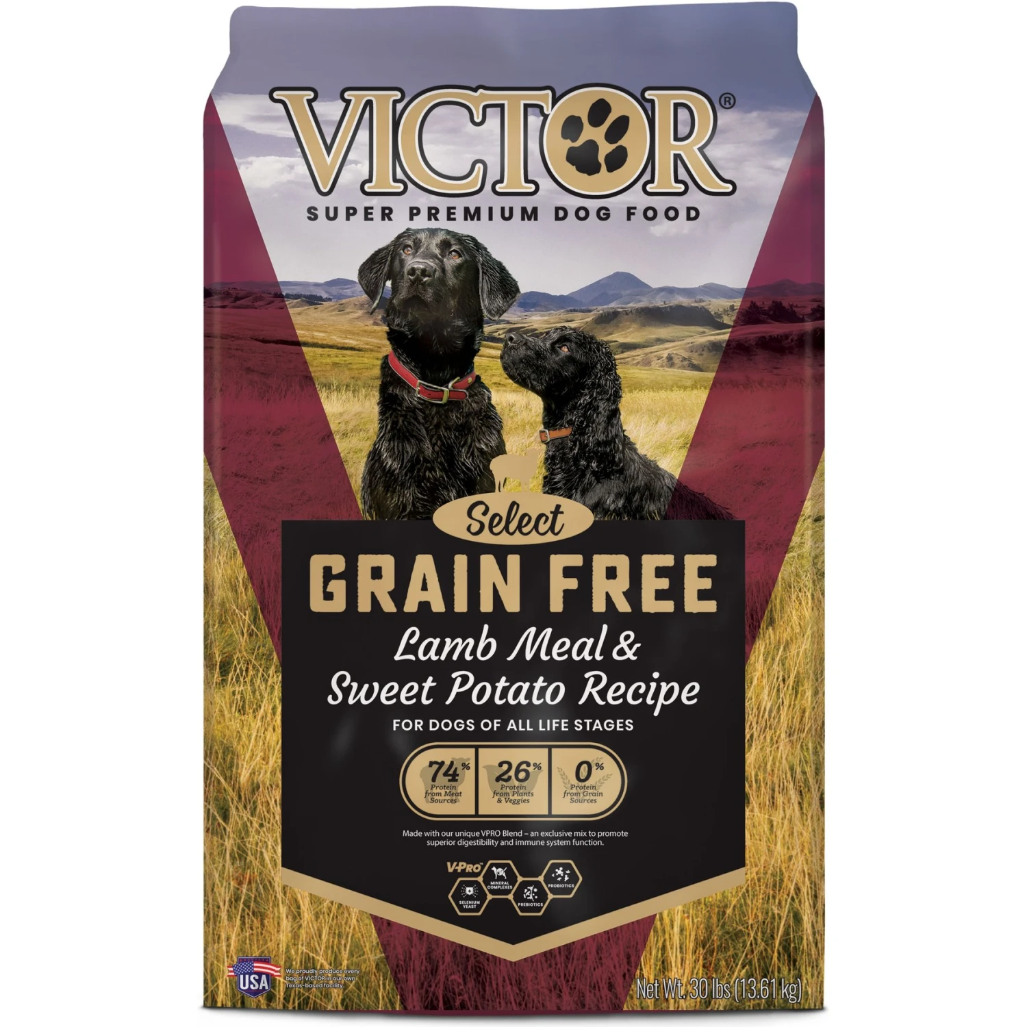 VICTOR Select Lamb Meal & Sweet Potato Recipe Grain-Free Dry Dog Food 3 VICTOR Select Lamb Meal & Sweet Potato Recipe Grain-Free Dry Dog Food