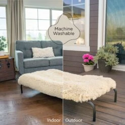 Best Friends By Sheri 4-in-1 Orthopedic Nap Mat Shag Dog Mat With Removable Cover -Blue Buffalo || ROYAL CANIN || Wellness Sales 1020670 PT2. AC SS1800 V1701361785