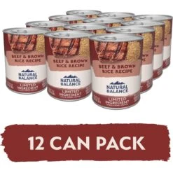 Natural Balance Limited Ingredient Beef & Brown Rice Recipe Canned Dog Food, 13-oz Can, Case Of 12 14 Natural Balance Limited Ingredient Beef & Brown Rice Recipe Canned Dog Food, 13-oz Can, Case Of 12 -Blue Buffalo || ROYAL CANIN || Wellness Sales 1021558 PT3. AC SS1800 V1703195038