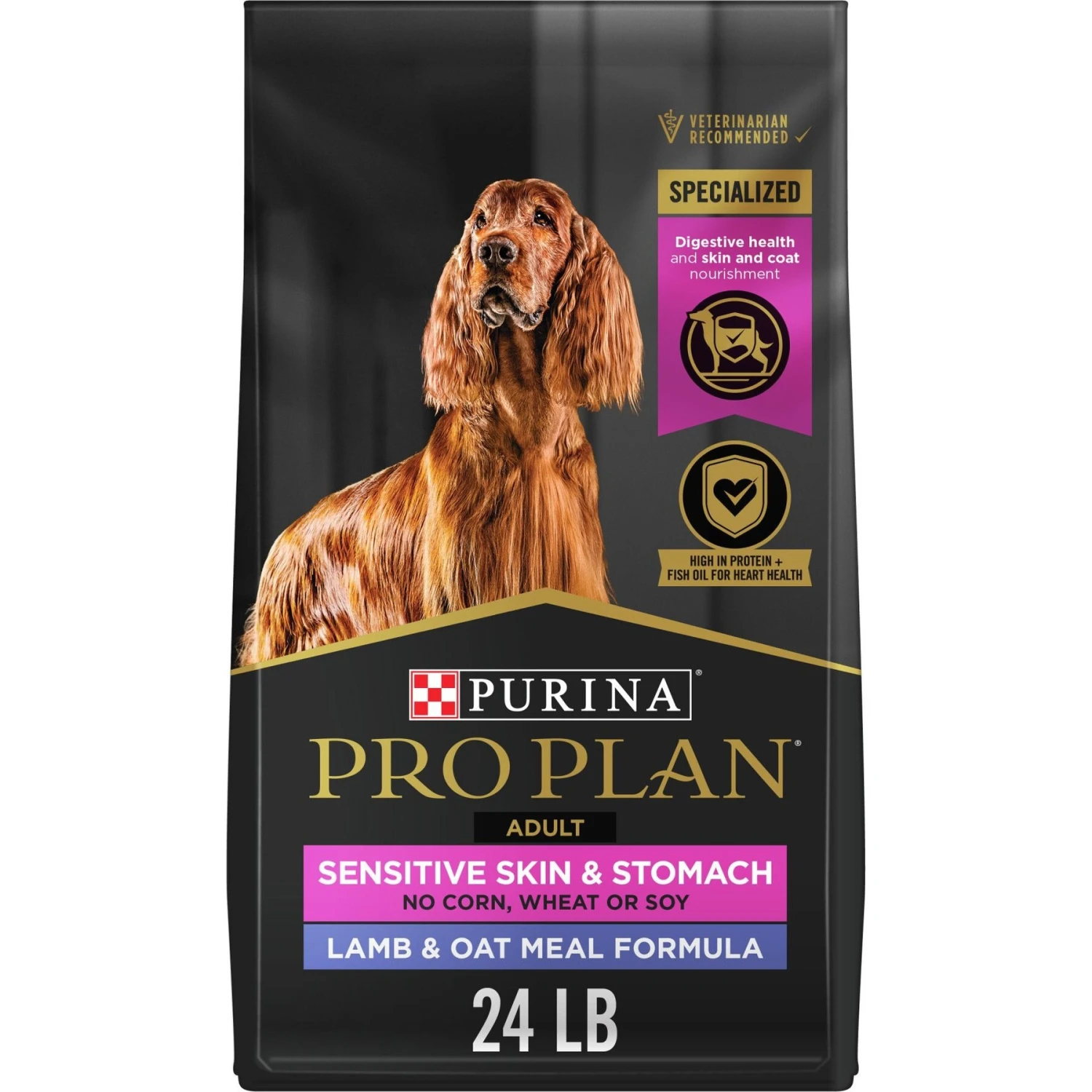 Purina Pro Plan Sensitive Skin & Stomach Adult With Probiotics Lamb & Oat Meal Formula High Protein Dry Dog Food 3 Purina Pro Plan Sensitive Skin & Stomach Adult With Probiotics Lamb & Oat Meal Formula High Protein Dry Dog Food