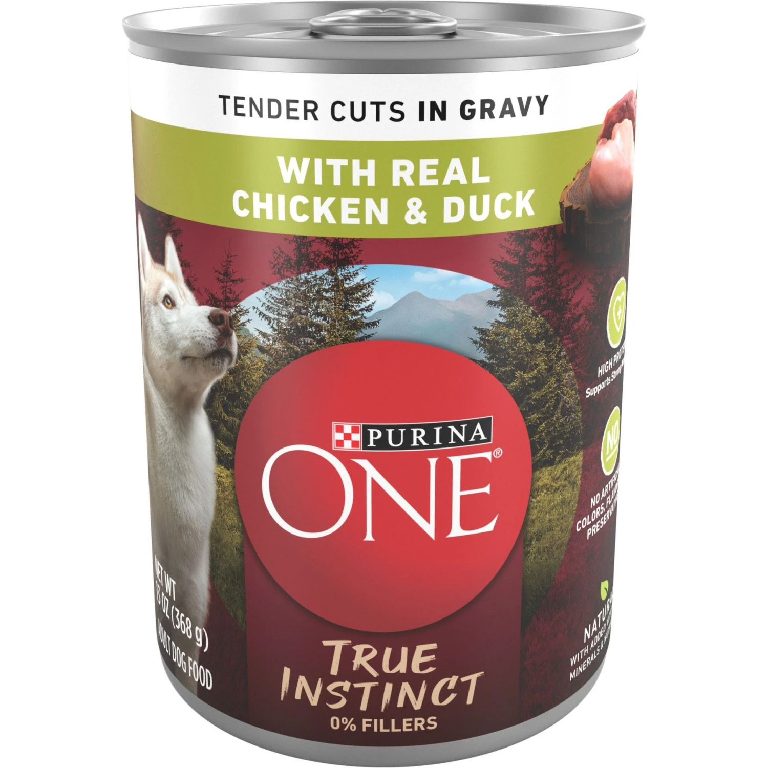 Purina ONE SmartBlend True Instinct Tender Cuts In Gravy With Real Chicken & Duck Canned Dog Food 3 Purina ONE SmartBlend True Instinct Tender Cuts In Gravy With Real Chicken & Duck Canned Dog Food