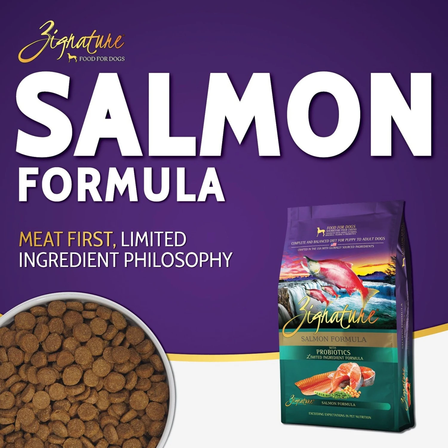 Zignature Salmon Limited Ingredient Formula Dry Dog Food 5 Zignature Salmon Limited Ingredient Formula Dry Dog Food - Image 3