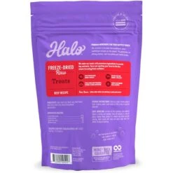 Halo Beef Recipe Raw Freeze-Dried Dog Treats -Blue Buffalo || ROYAL CANIN || Wellness Sales 105044 PT2. AC SS1800 V1691506524
