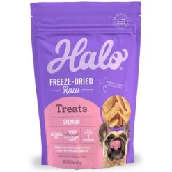Halo Wild Caught Salmon Raw Freeze-Dried Dog Treats