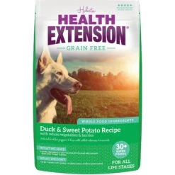 Health Extension Grain-Free Duck & Sweet Potato Recipe Dry Dog Food
