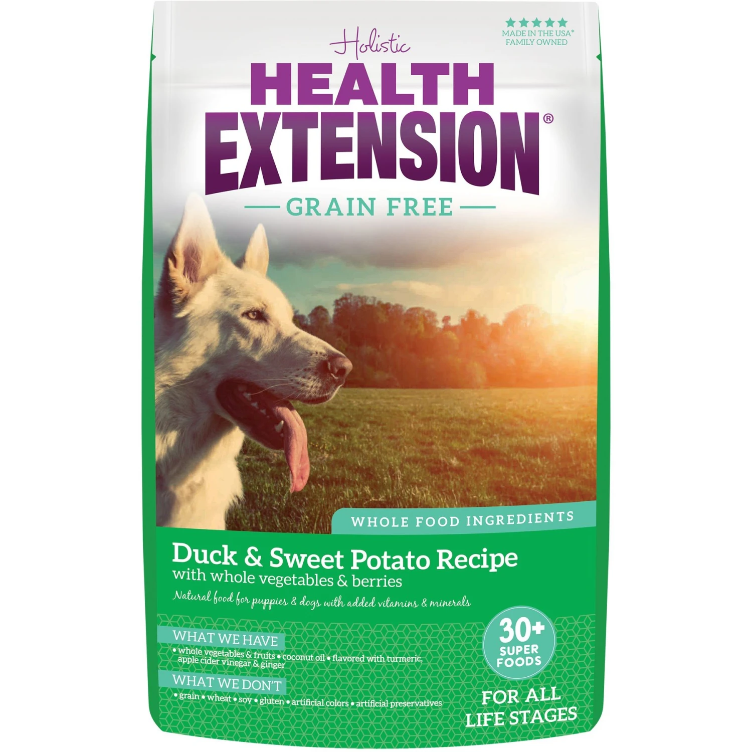 Health Extension Grain-Free Duck & Sweet Potato Recipe Dry Dog Food 3 Health Extension Grain-Free Duck & Sweet Potato Recipe Dry Dog Food