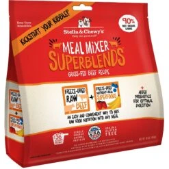 Stella & Chewy's SuperBlends Grass-Fed Beef Recipe Meal Mixers Freeze-Dried Raw Dog Food