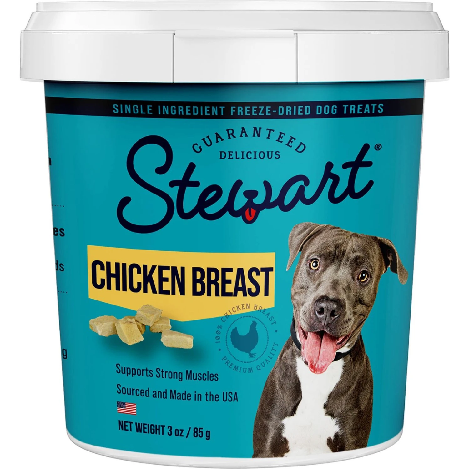Stewart Chicken Breast Freeze-Dried Dog Treats 3 Stewart Chicken Breast Freeze-Dried Dog Treats