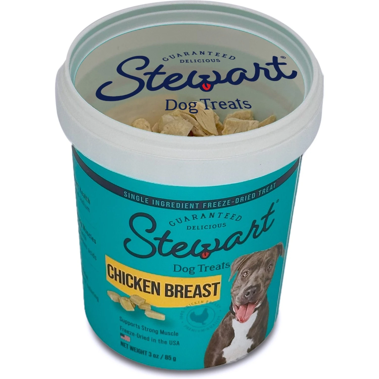 Stewart Chicken Breast Freeze-Dried Dog Treats 5 Stewart Chicken Breast Freeze-Dried Dog Treats - Image 3