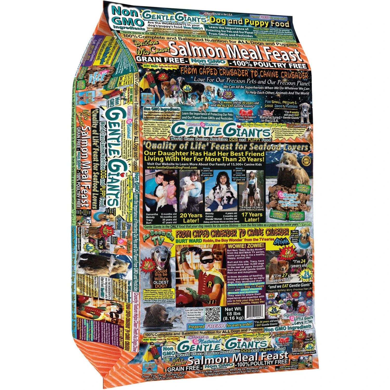 Gentle Giants Non-GMO Dog & Puppy Food Grain-Free Salmon Dry Dog Food, 18-lb Bag 3 Gentle Giants Non-GMO Dog & Puppy Food Grain-Free Salmon Dry Dog Food, 18-lb Bag