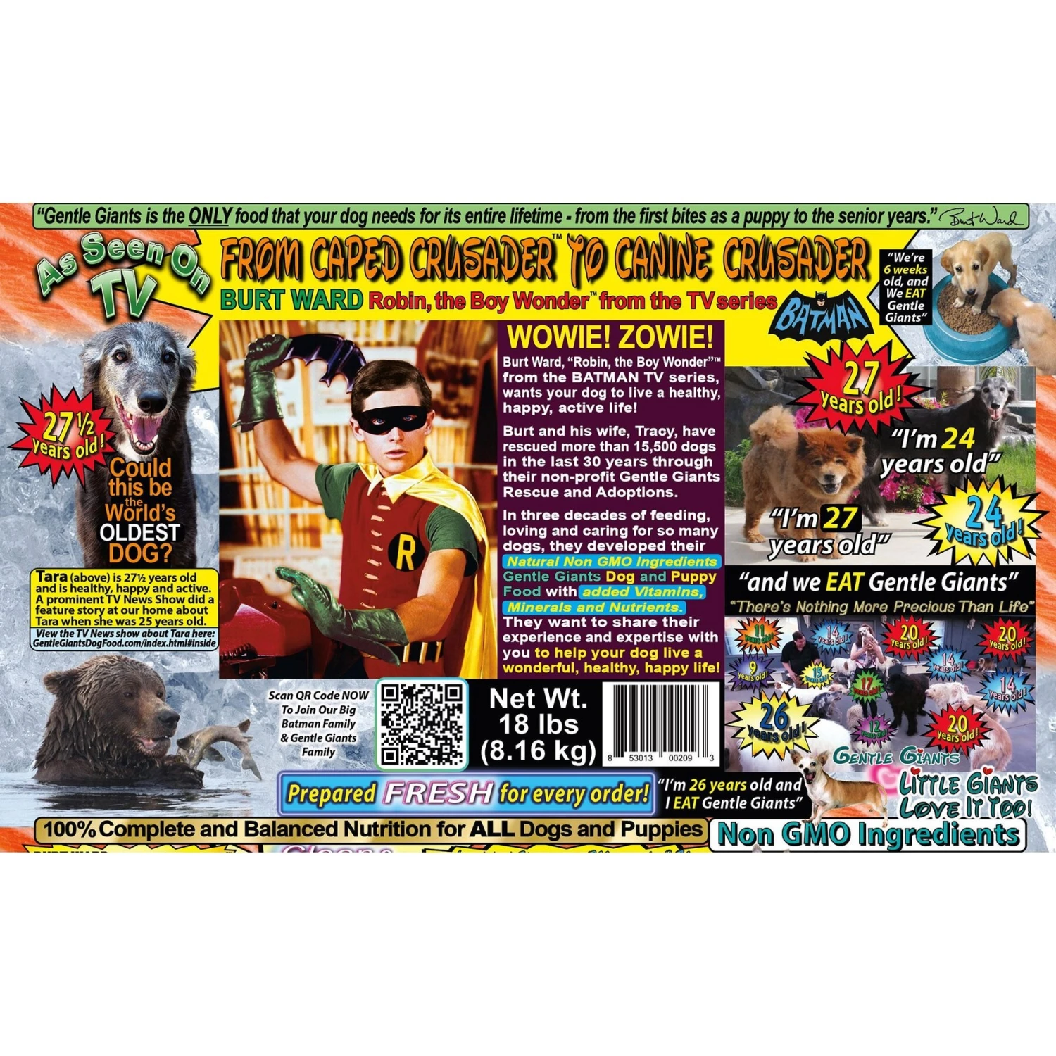 Gentle Giants Non-GMO Dog & Puppy Food Grain-Free Salmon Dry Dog Food, 18-lb Bag 6 Gentle Giants Non-GMO Dog & Puppy Food Grain-Free Salmon Dry Dog Food, 18-lb Bag - Image 4