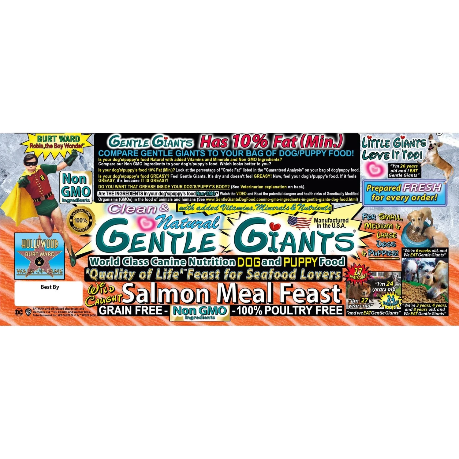 Gentle Giants Non-GMO Dog & Puppy Food Grain-Free Salmon Dry Dog Food, 18-lb Bag 9 Gentle Giants Non-GMO Dog & Puppy Food Grain-Free Salmon Dry Dog Food, 18-lb Bag - Image 7