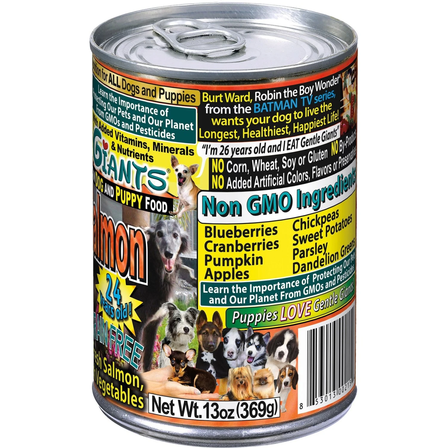 Gentle Giants Natural Non-GMO Puppy Grain-Free Salmon Wet Dog Food 7 Gentle Giants Natural Non-GMO Puppy Grain-Free Salmon Wet Dog Food - Image 5