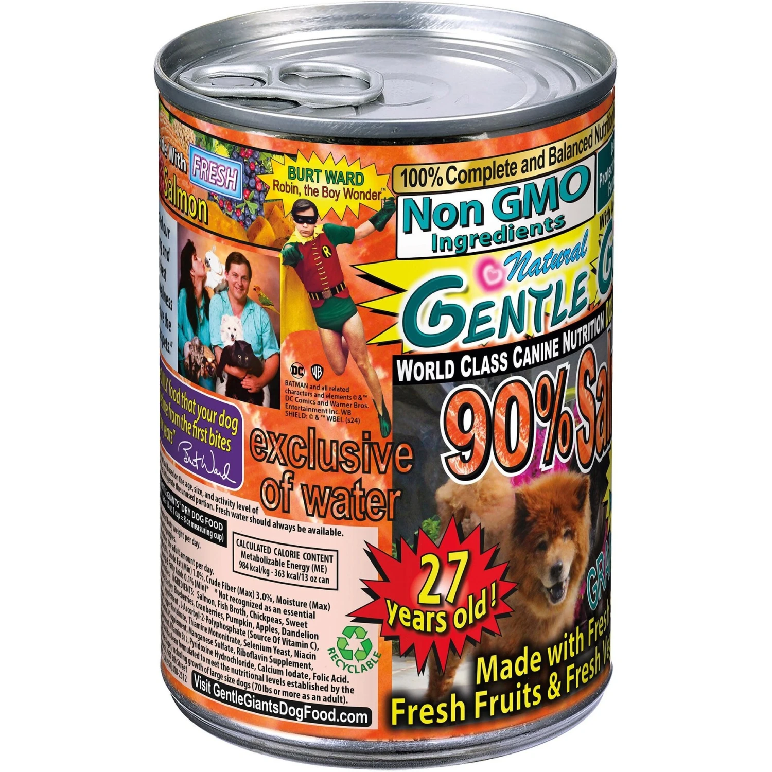 Gentle Giants Natural Non-GMO Puppy Grain-Free Salmon Wet Dog Food 9 Gentle Giants Natural Non-GMO Puppy Grain-Free Salmon Wet Dog Food - Image 7