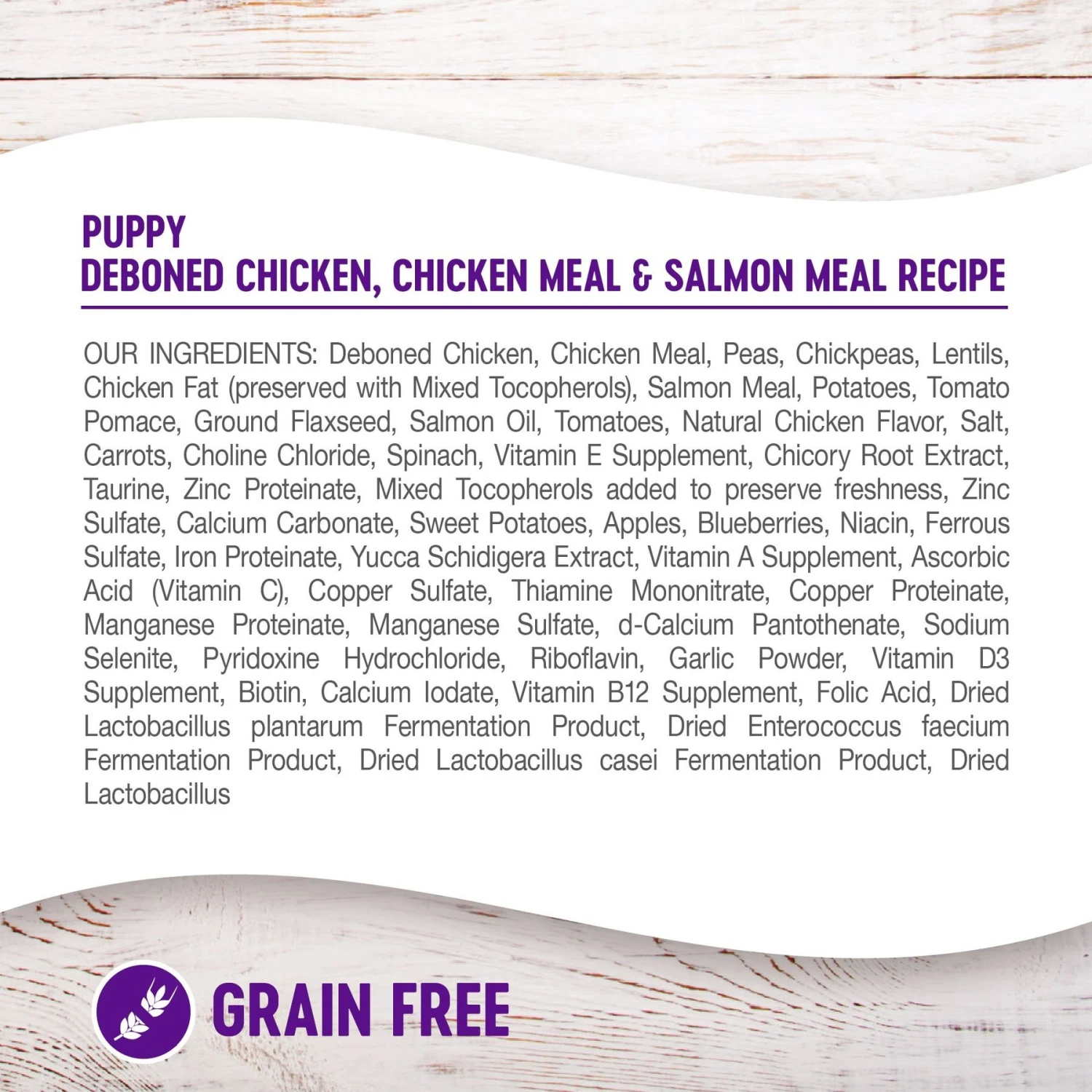 Wellness Grain-Free Complete Health Puppy Deboned Chicken, Chicken Meal & Salmon Meal Recipe Dry Dog Food 8 Wellness Grain-Free Complete Health Puppy Deboned Chicken, Chicken Meal & Salmon Meal Recipe Dry Dog Food - Image 6