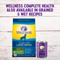 Wellness Grain-Free Complete Health Large Breed Adult Deboned Chicken & Chicken Meal Recipe Dry Dog Food -Blue Buffalo || ROYAL CANIN || Wellness Sales 106882 PT6. AC SS1800 V1605739964