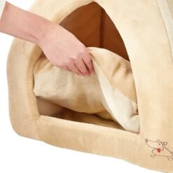 Best Pet Supplies Fleece Tent Covered Cat & Dog Bed, Tan 15 Best Pet Supplies Fleece Tent Covered Cat & Dog Bed, Tan -Blue Buffalo || ROYAL CANIN || Wellness Sales 107132 PT6. AC SS1800 V1566250847