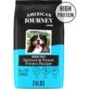 American Journey Salmon & Sweet Potato Recipe Grain-Free Dry Dog Food 1 American Journey Salmon & Sweet Potato Recipe Grain-Free Dry Dog Food -Blue Buffalo || ROYAL CANIN || Wellness Sales 108423 MAIN. AC SS1800 V1669102660