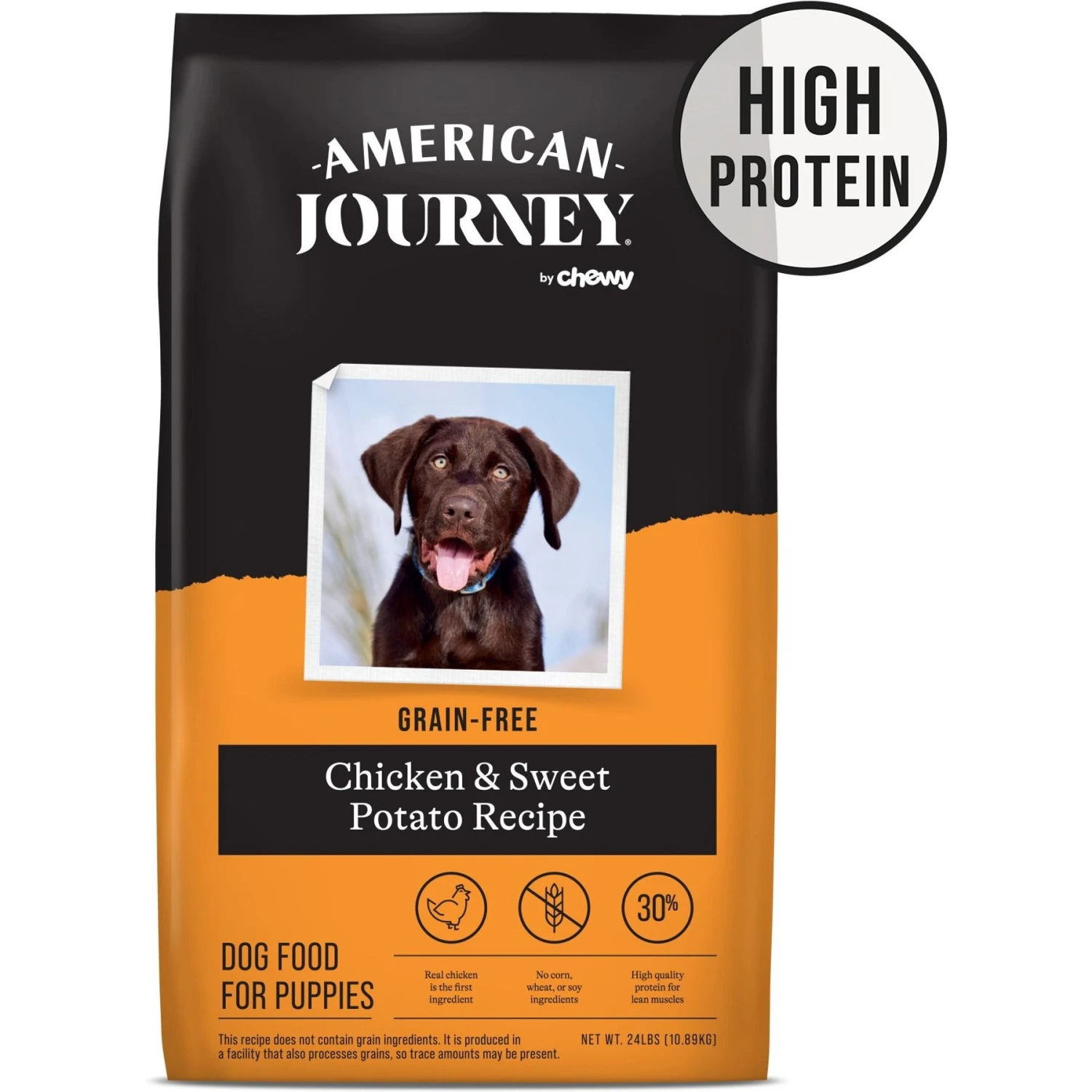 American Journey Puppy Chicken & Sweet Potato Recipe Grain-Free Dry Dog Food 3 American Journey Puppy Chicken & Sweet Potato Recipe Grain-Free Dry Dog Food