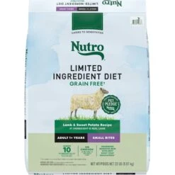 Nutro Limited Ingredient Diet Sensitive Support With Real Lamb & Sweet Potato Grain-Free Small Bites Adult Dry Dog Food