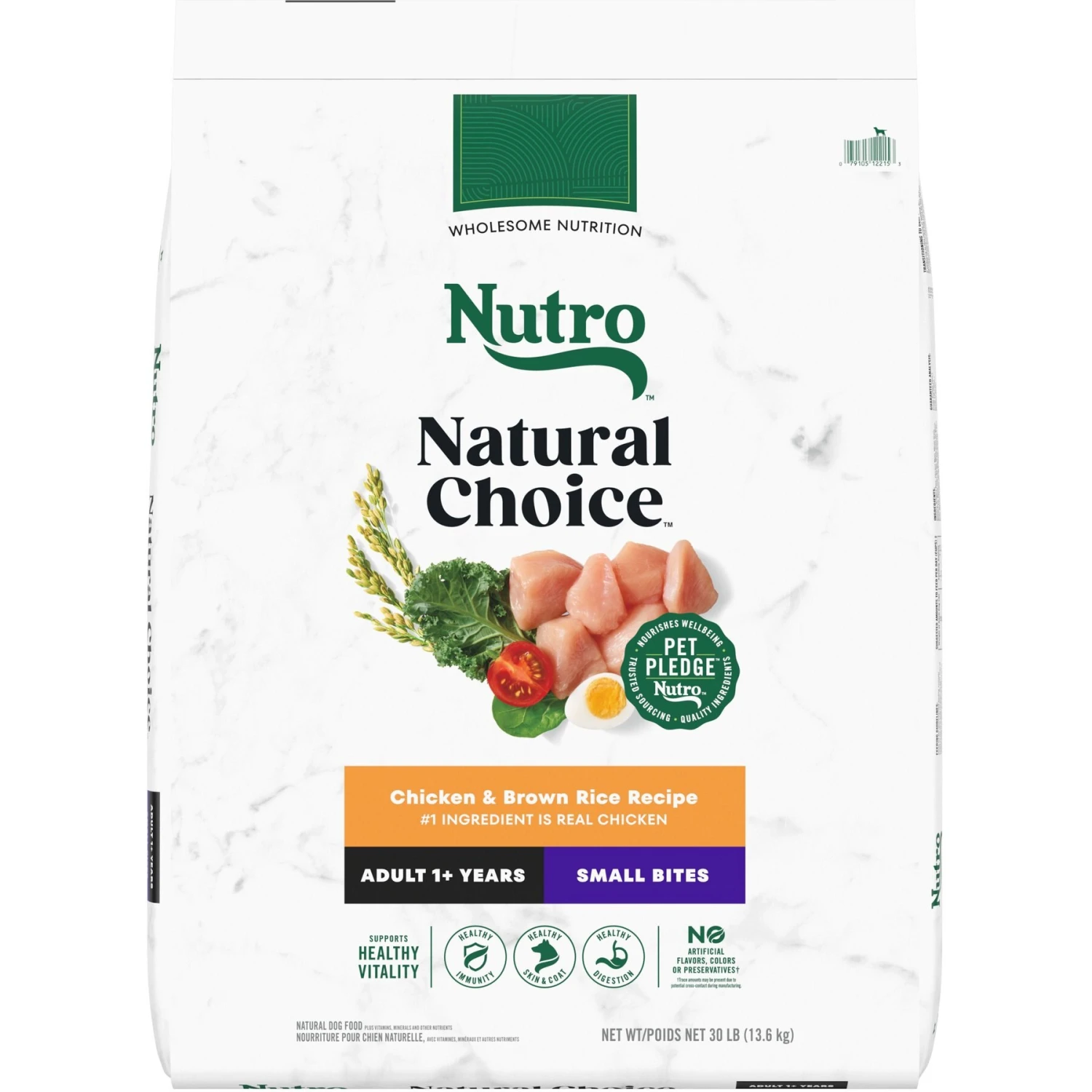 Nutro Natural Choice Small Bites Adult Chicken & Brown Rice Recipe Dry Dog Food 3 Nutro Natural Choice Small Bites Adult Chicken & Brown Rice Recipe Dry Dog Food