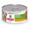 Hill's Science Diet Adult 7+ Small & Mini Senior Vitality Chicken & Vegetable Stew Canned Dog Food -Blue Buffalo || ROYAL CANIN || Wellness Sales 109446 MAIN. AC SS1800 V1597967495