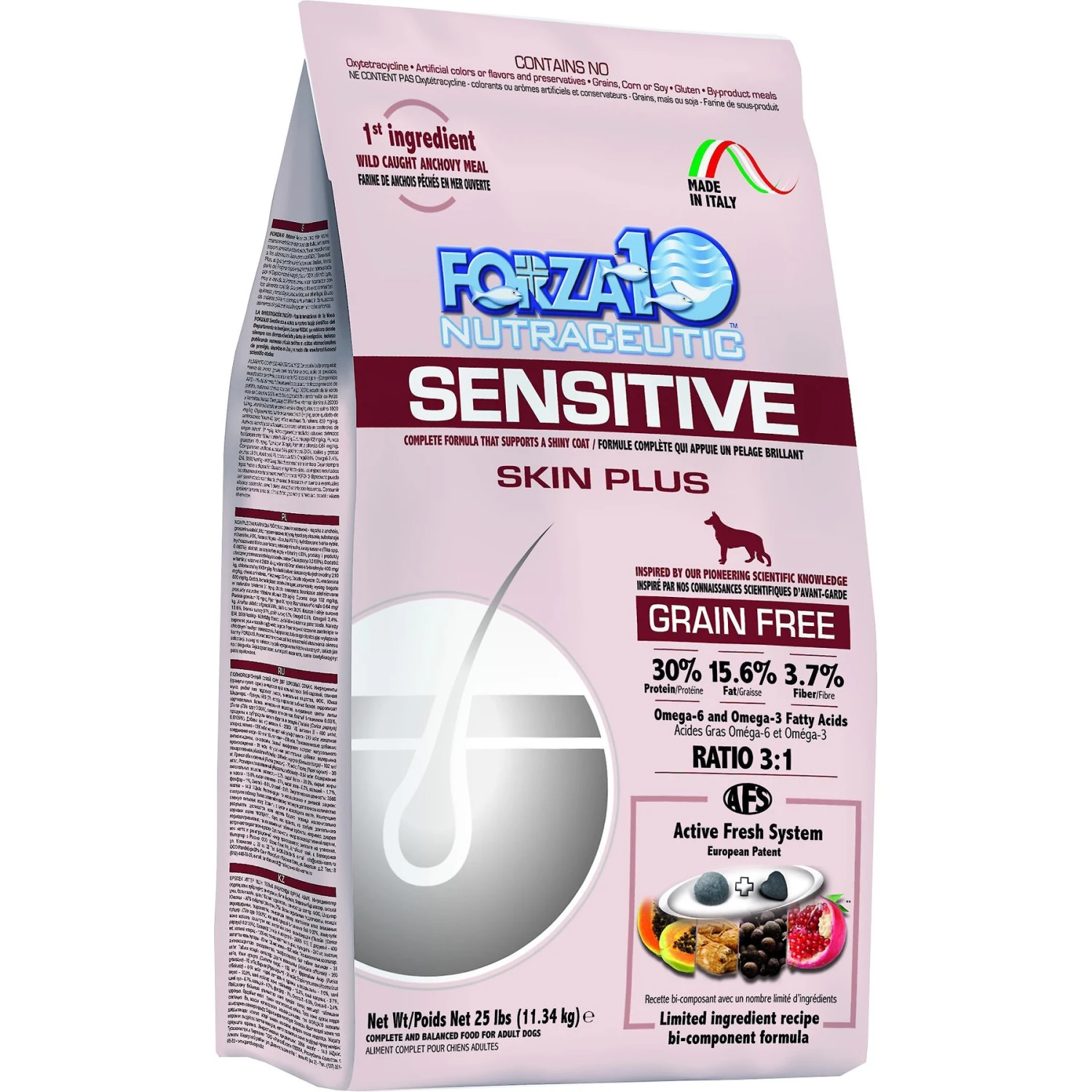 Forza10 Nutraceutic Sensitive Skin Plus Grain-Free Dry Dog Food 3 Forza10 Nutraceutic Sensitive Skin Plus Grain-Free Dry Dog Food