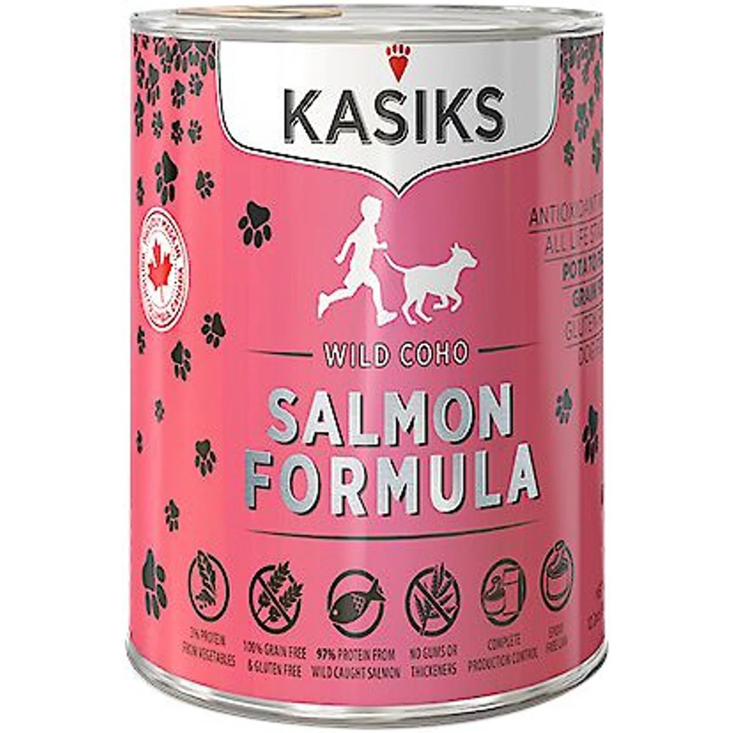 KASIKS Wild Coho Salmon Formula Grain-Free Canned Dog Food 3 KASIKS Wild Coho Salmon Formula Grain-Free Canned Dog Food