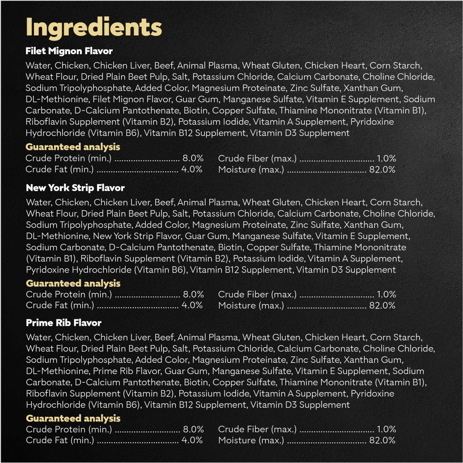 Cesar Filets In Gravy Beef Flavors Variety Pack Small Breed Adult Wet Dog Food 8 Cesar Filets In Gravy Beef Flavors Variety Pack Small Breed Adult Wet Dog Food - Image 6