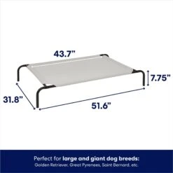 Frisco Steel-Framed Elevated Dog Bed -Blue Buffalo || ROYAL CANIN || Wellness Sales 112076 PT4. AC SS1800 V1667229537