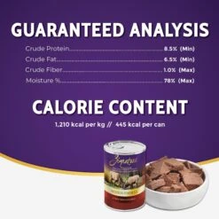 Zignature Venison Limited Ingredient Formula Canned Dog Food -Blue Buffalo || ROYAL CANIN || Wellness Sales 113252 PT4. AC SS1800 V1638570980