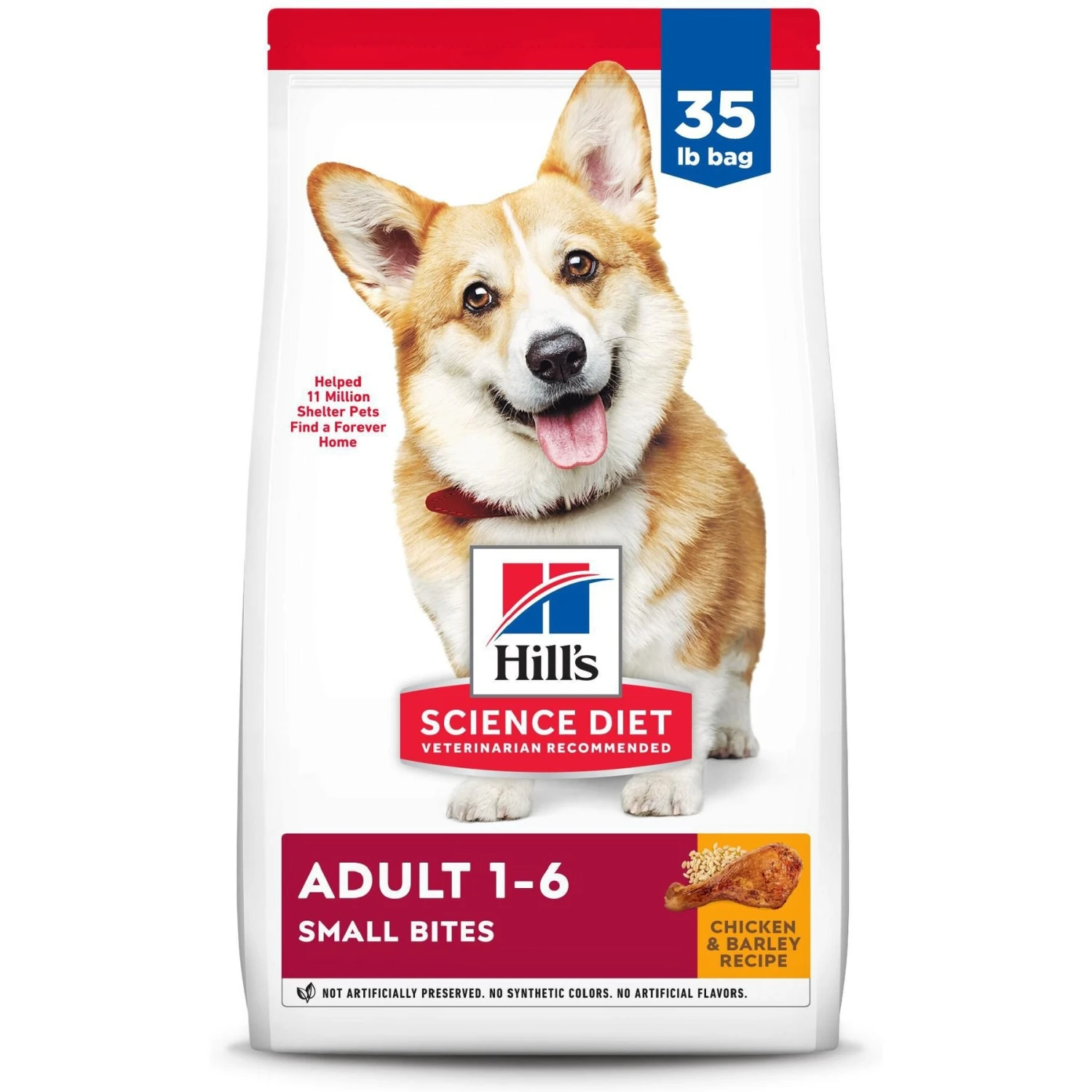Hill's Science Diet Adult Small Bites Chicken & Barley Recipe Dry Dog Food 3 Hill's Science Diet Adult Small Bites Chicken & Barley Recipe Dry Dog Food