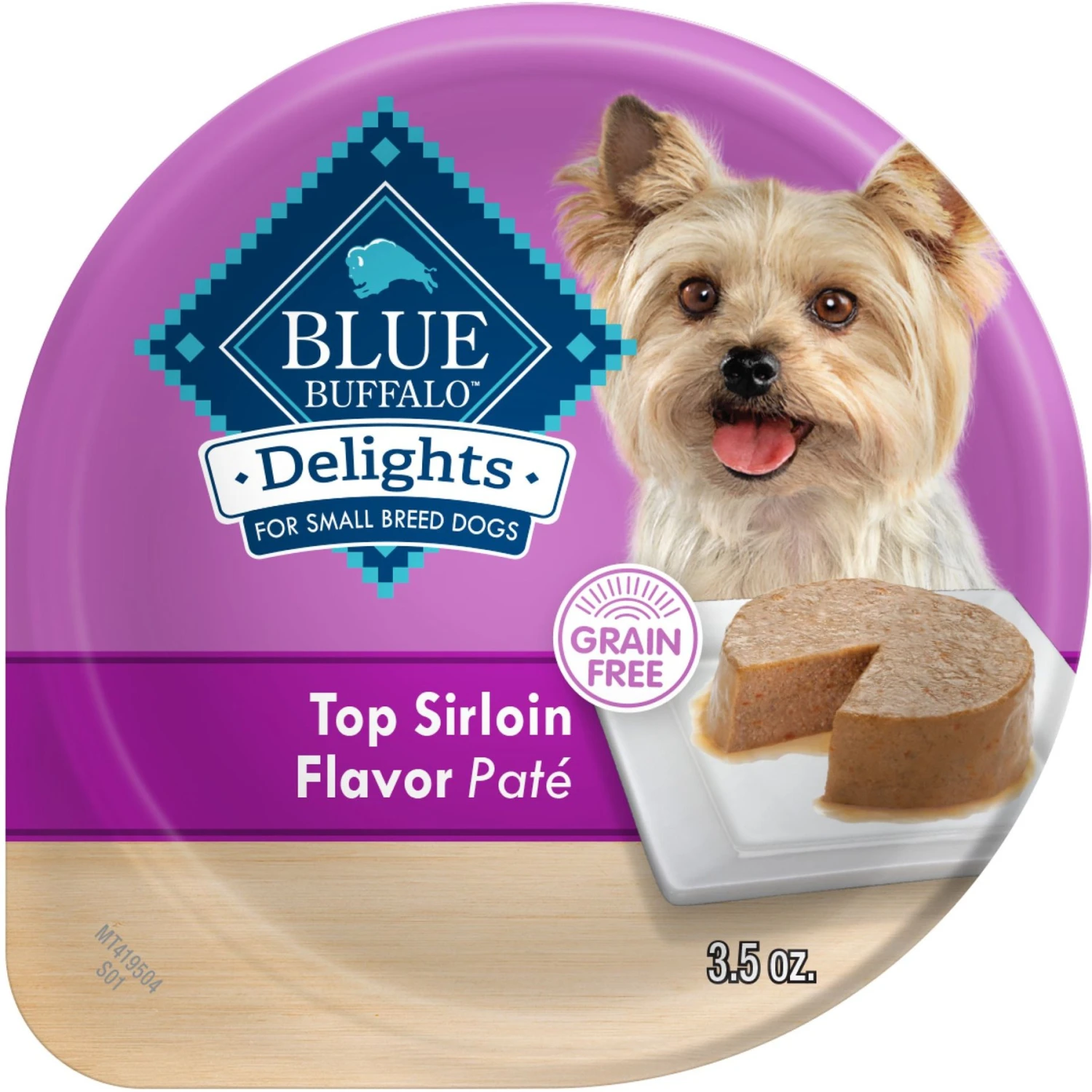 Blue Buffalo Divine Delights Top Sirloin Flavor Pate Dog Food Trays 3 Blue Buffalo Divine Delights Top Sirloin Flavor Pate Dog Food Trays
