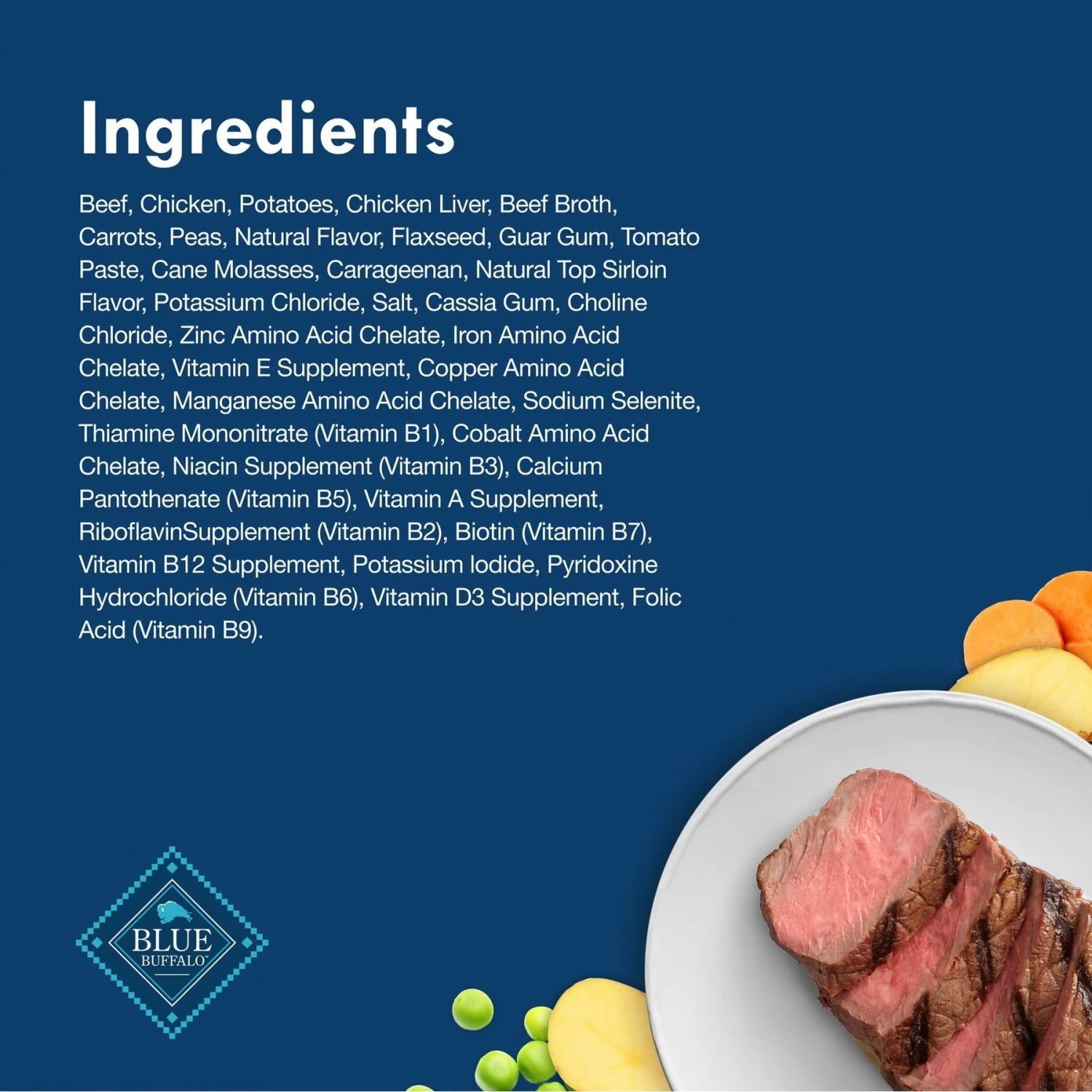 Blue Buffalo Divine Delights Top Sirloin Flavor Pate Dog Food Trays 7 Blue Buffalo Divine Delights Top Sirloin Flavor Pate Dog Food Trays - Image 5