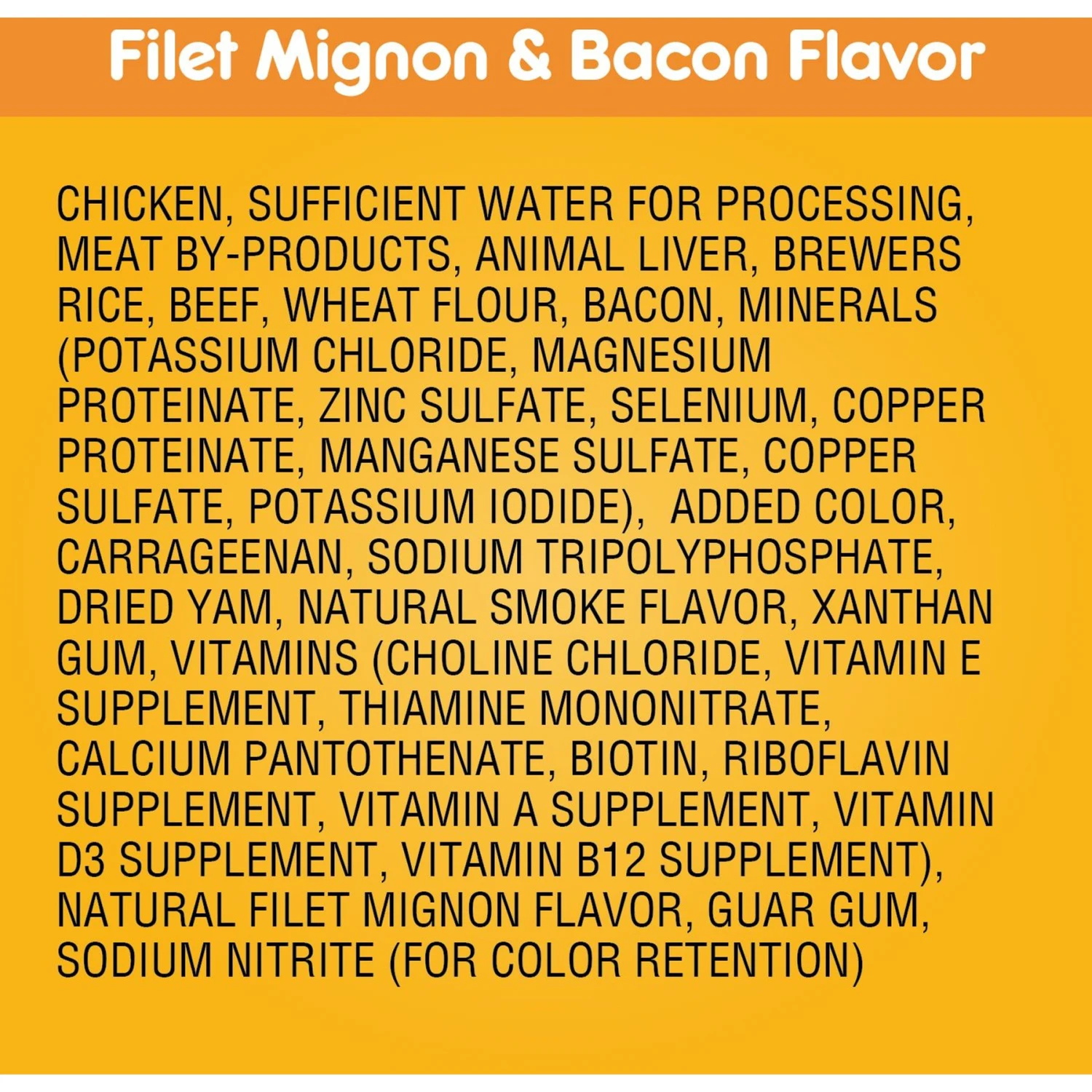 Pedigree Chopped Ground Dinner Filet Mignon & Bacon Flavor Adult Canned Wet Dog Food 9 Pedigree Chopped Ground Dinner Filet Mignon & Bacon Flavor Adult Canned Wet Dog Food - Image 7