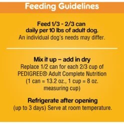 Pedigree Chopped Ground Dinner Filet Mignon & Bacon Flavor Adult Canned Wet Dog Food 19 Pedigree Chopped Ground Dinner Filet Mignon & Bacon Flavor Adult Canned Wet Dog Food -Blue Buffalo || ROYAL CANIN || Wellness Sales 114328 PT8. AC SS1800 V1652994097