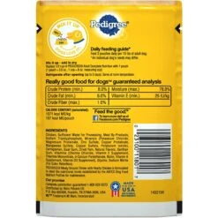 Pedigree Chopped Meaty Ground Dinner With Hearty Chicken Adult Wet Dog Food -Blue Buffalo || ROYAL CANIN || Wellness Sales 114365 PT2. AC SS1800 V1567792993