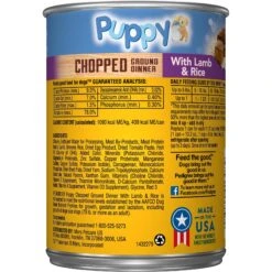 Pedigree Puppy Chopped Ground Lamb & Rice Recipe Wet Canned Dog Food 13 Pedigree Puppy Chopped Ground Lamb & Rice Recipe Wet Canned Dog Food -Blue Buffalo || ROYAL CANIN || Wellness Sales 114380 PT2. AC SS1800 V1567793307