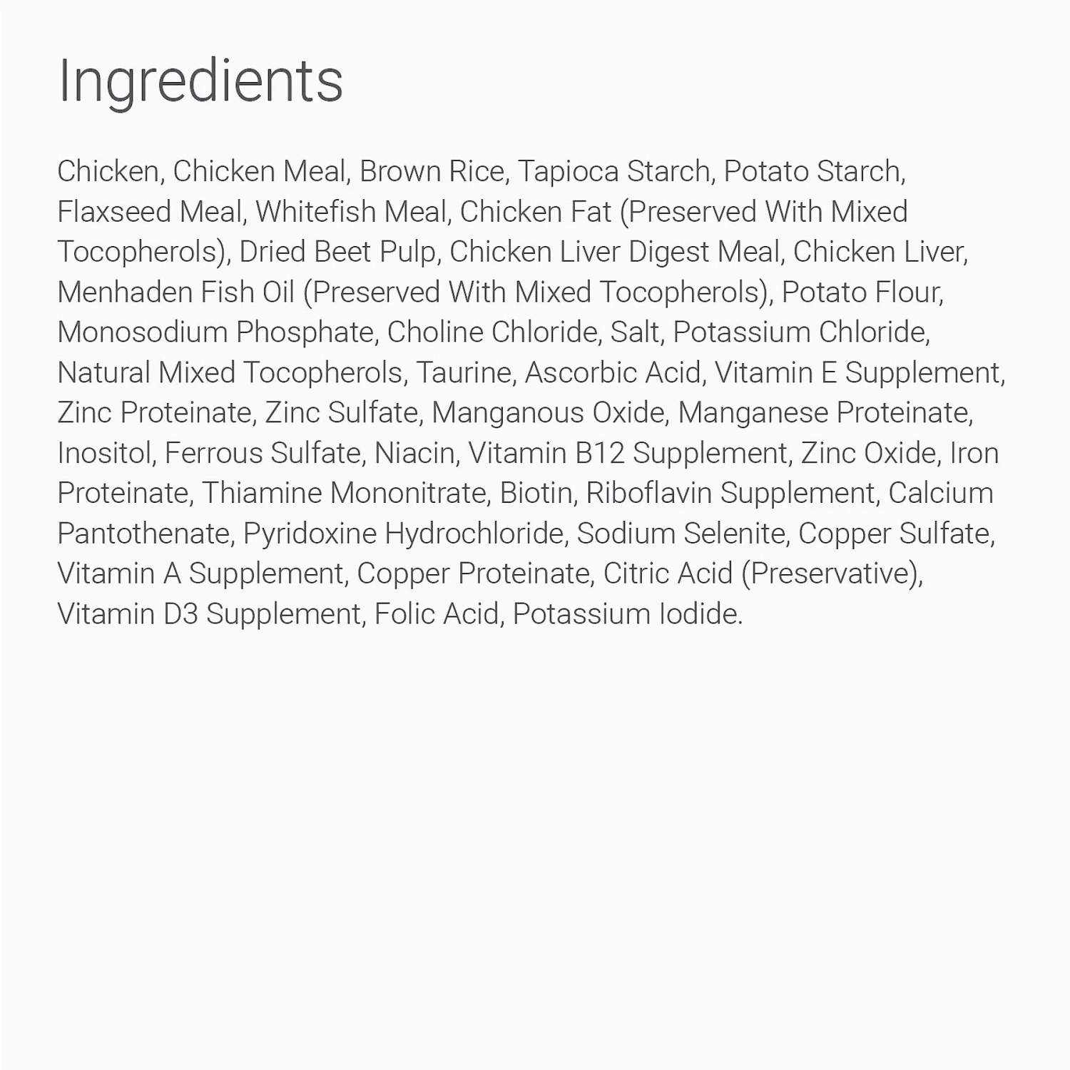 Tender & True Chicken & Brown Rice Recipe Dry Dog Food 4 Tender & True Chicken & Brown Rice Recipe Dry Dog Food - Image 2