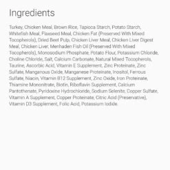 Tender & True Turkey & Brown Rice Recipe Dry Dog Food 6 Tender & True Turkey & Brown Rice Recipe Dry Dog Food -Blue Buffalo || ROYAL CANIN || Wellness Sales 115321 PT5. AC SS1800 V1510701492