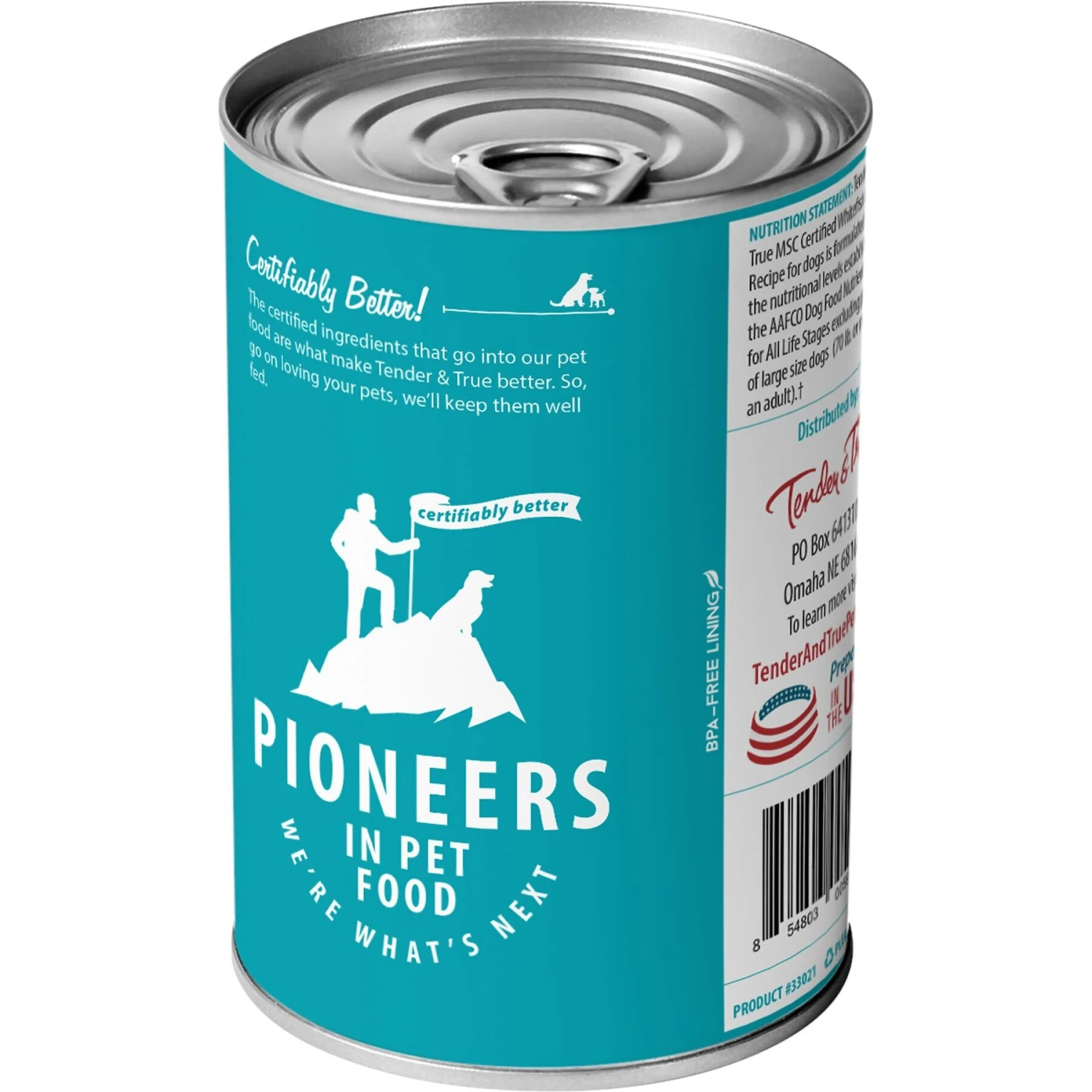 Tender & True Limited Ingredient Ocean Whitefish & Potato Recipe Grain-Free Canned Dog Food 4 Tender & True Limited Ingredient Ocean Whitefish & Potato Recipe Grain-Free Canned Dog Food - Image 2