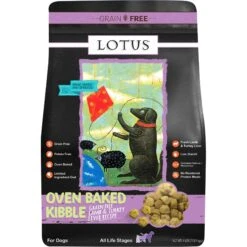 Lotus Oven-Baked Grain-Free Lamb & Turkey Liver Recipe Dry Dog Food