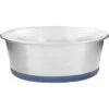 OurPets DuraPet Premium Non-Skid Stainless Steel Dog Bowl, 4-cup