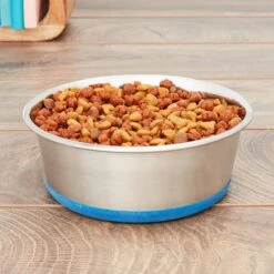 OurPets DuraPet Premium Non-Skid Stainless Steel Dog Bowl, 4-cup -Blue Buffalo || ROYAL CANIN || Wellness Sales 115717 PT7. AC SS1800 V1517597765