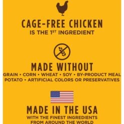 Instinct Original Grain-Free Recipe With Real Chicken Freeze-Dried Raw Coated Dry Dog Food -Blue Buffalo || ROYAL CANIN || Wellness Sales 119054 PT4. AC SS1800 V1657655277